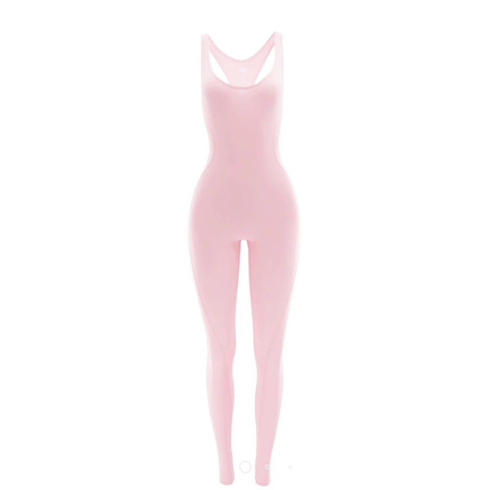 Pink Sleeveless Bodysuit
